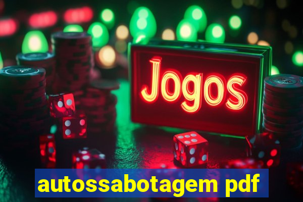 autossabotagem pdf